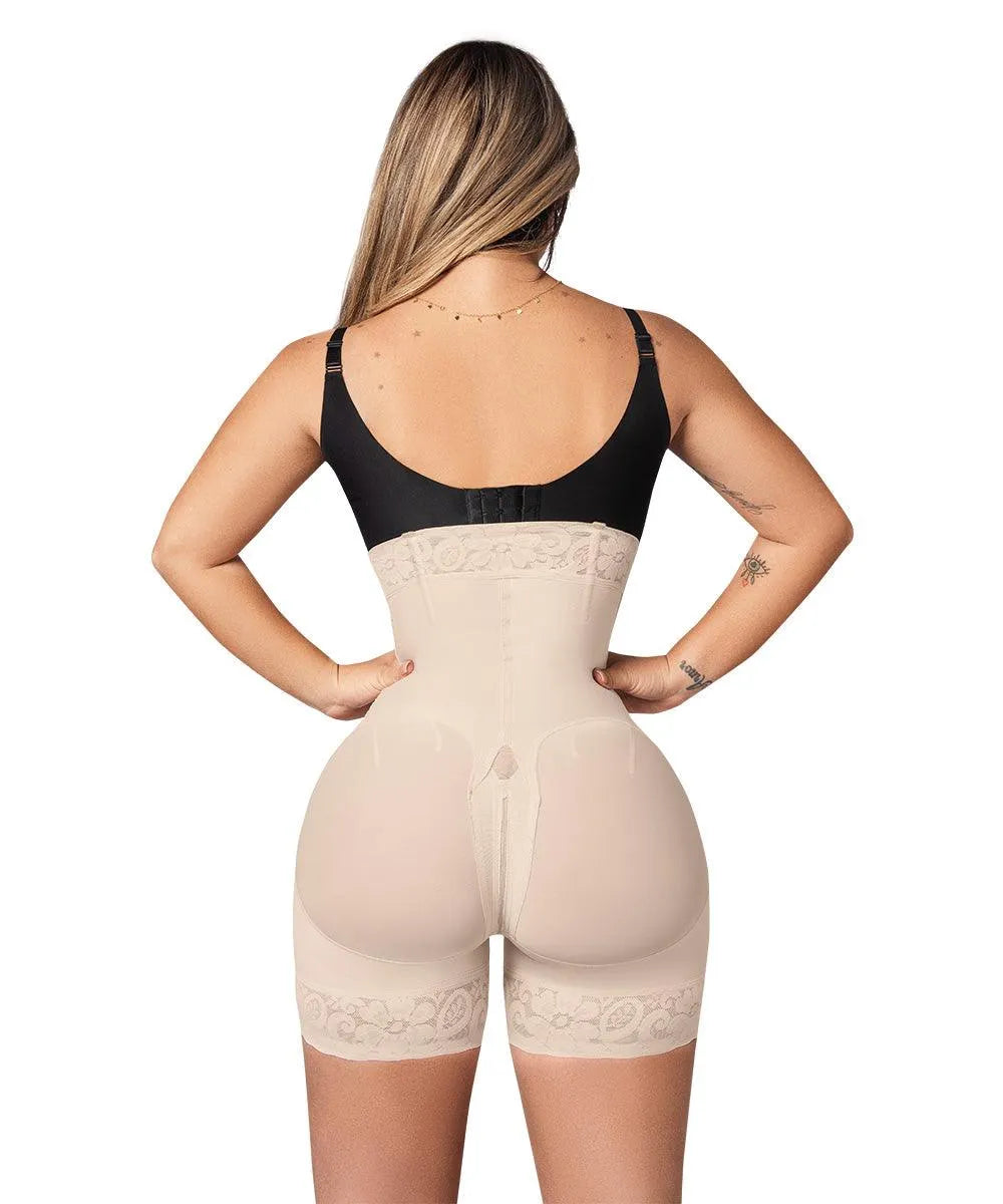 Faja Colombiana Strapless con Broches Centrales( Ref. O-051 ) - Fajas Forma Tu Cuerpo MX